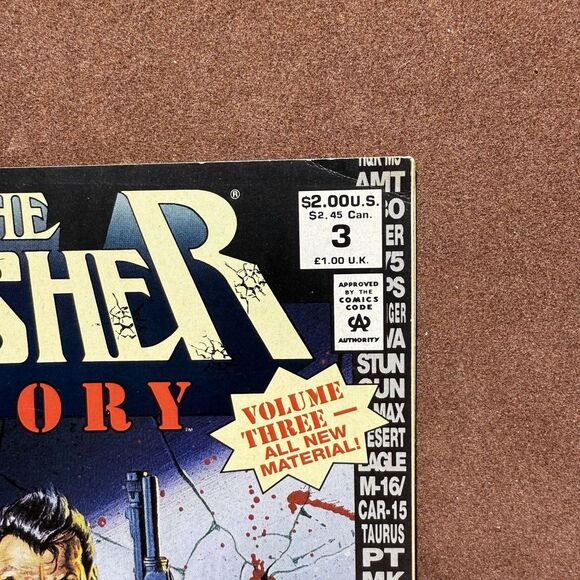 The Punisher Armory #3 Volume Three – 1991 Marvel Comics - Picture 2 of 5